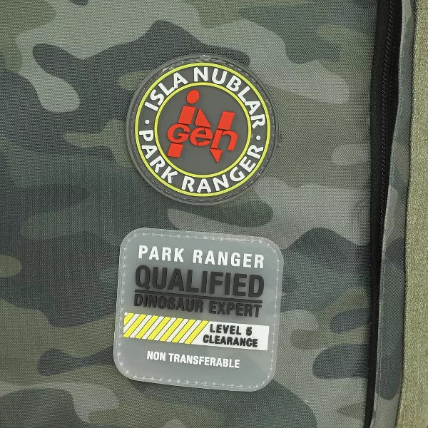 Jurassic Park Ranger Camo 16" Backpack