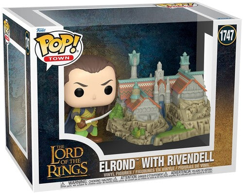 Lord of the Rings Elrond with Rivendell Funko Pop! Town Set