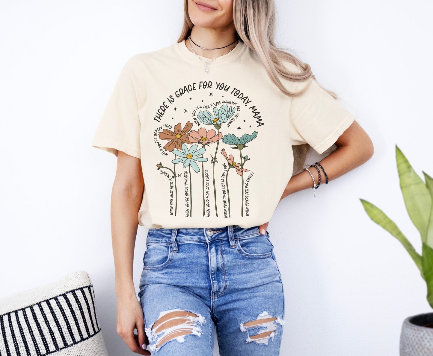 There is Grace for you today, Mama Graphic Tee