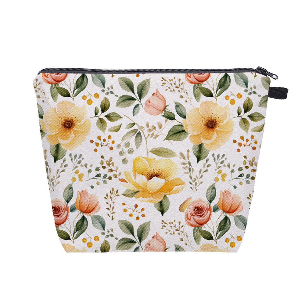 Pouch XL -  Creamsicle Floral