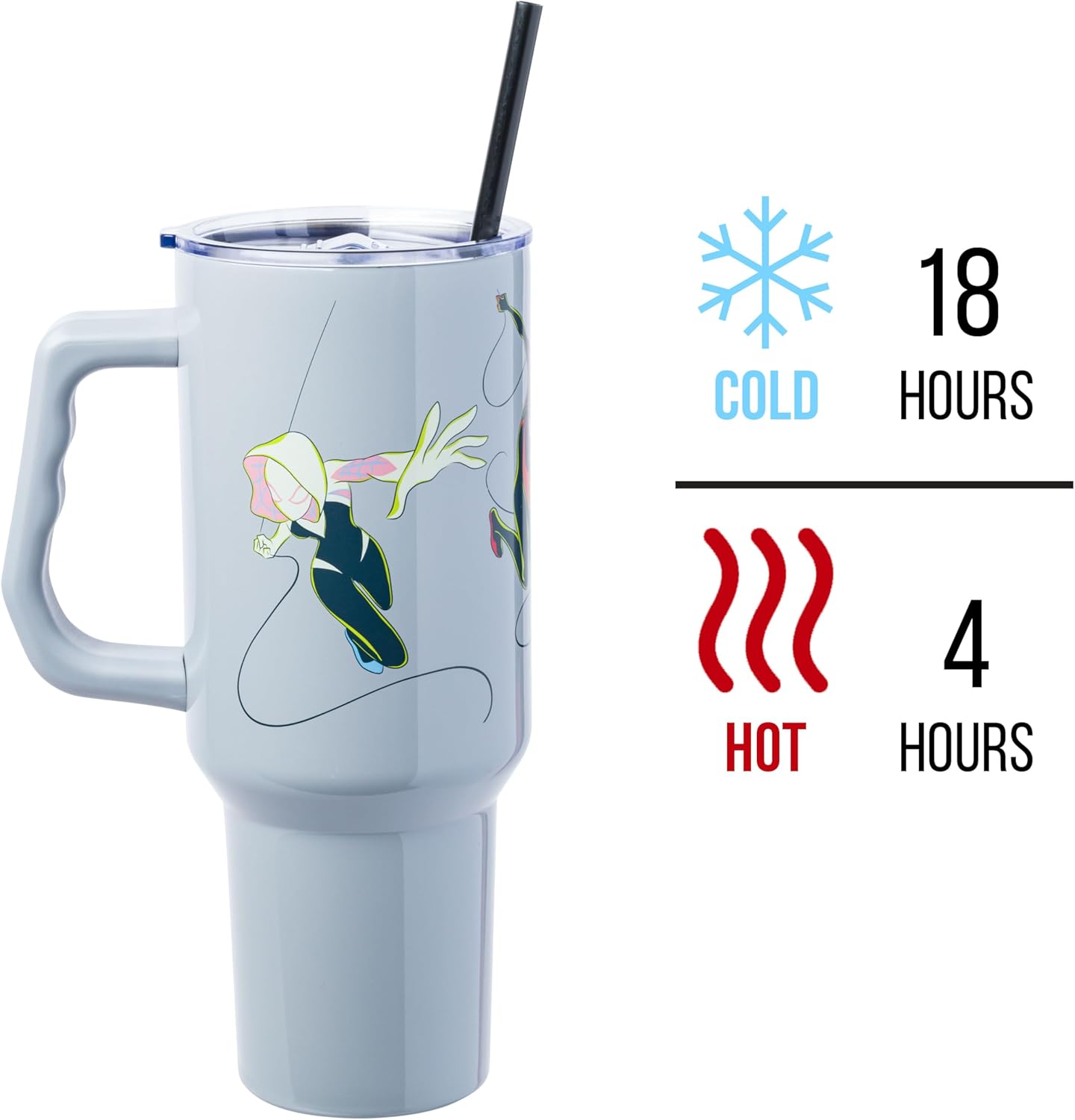 Miles Morales Marvel Into the Spider-Verse 40oz. Stainless Steel Tumbler