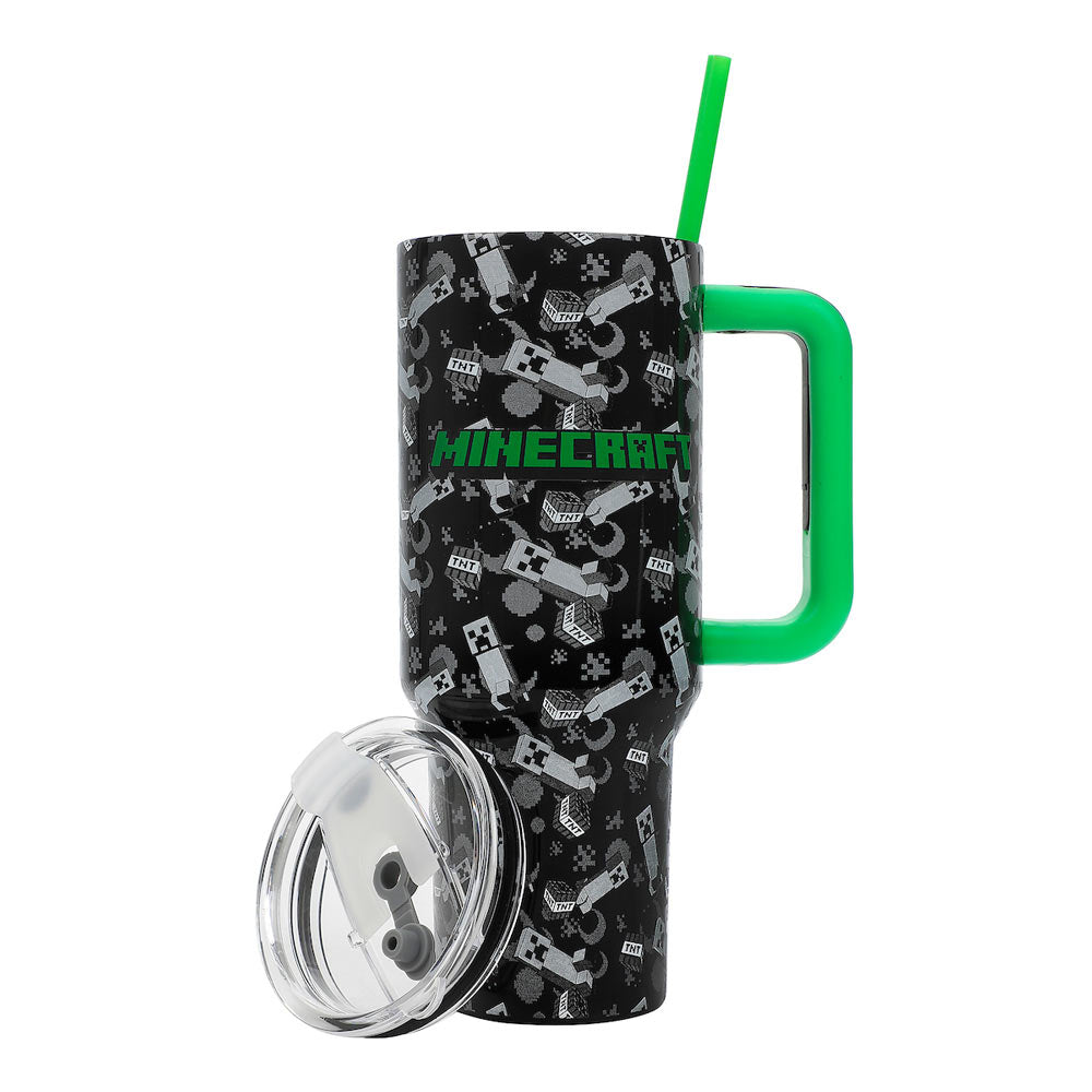 Minecraft Logo 40 oz. Stainless Steel Tumbler