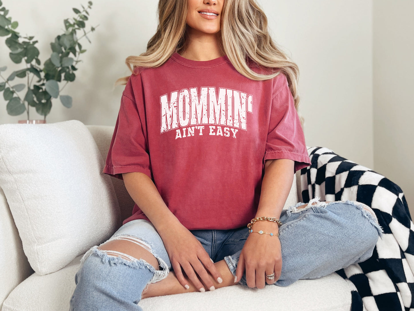 Mommin' Ain't Easy Graphic Tee