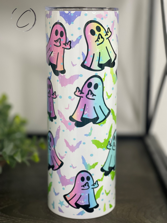 Moody Boo's 20oz Skinny Tumbler