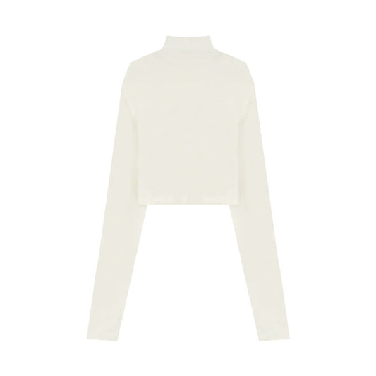 Women's White Blouse for Autumn Trendy