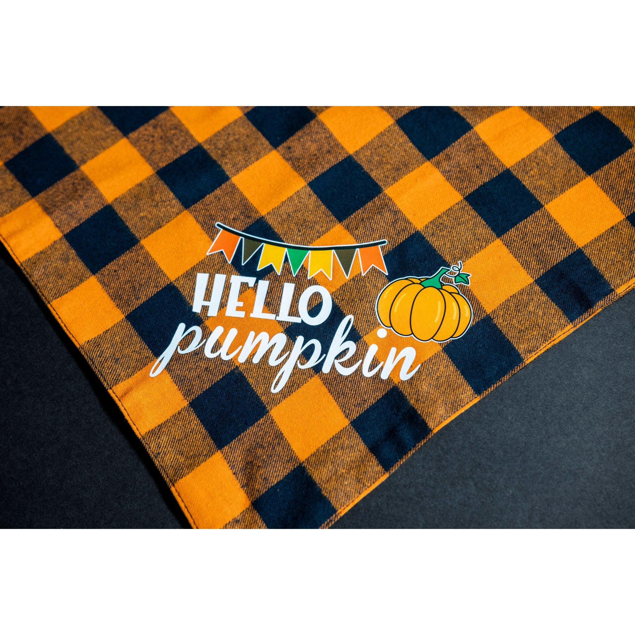 Julia Rose Halloween dog triangle collar scarf, Halloween dog bandana triangle style