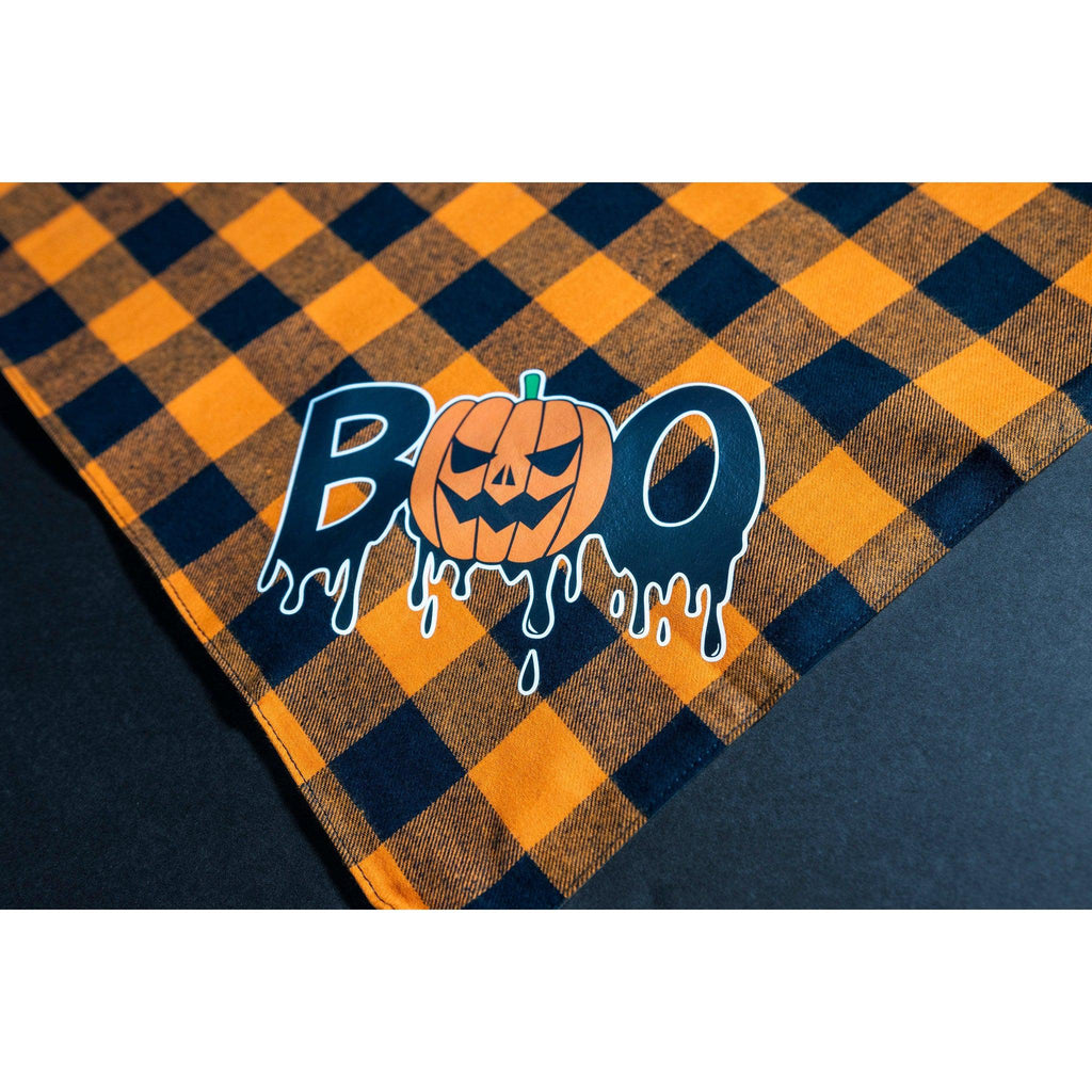 Julia Rose Halloween dog triangle collar scarf, Halloween dog bandana triangle style