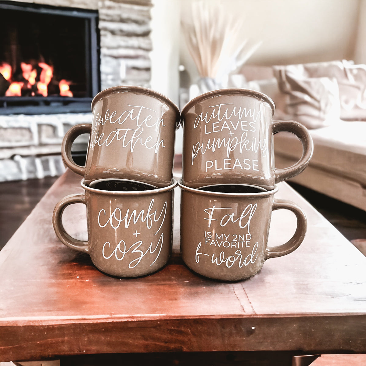 Fall + F-Word Mug