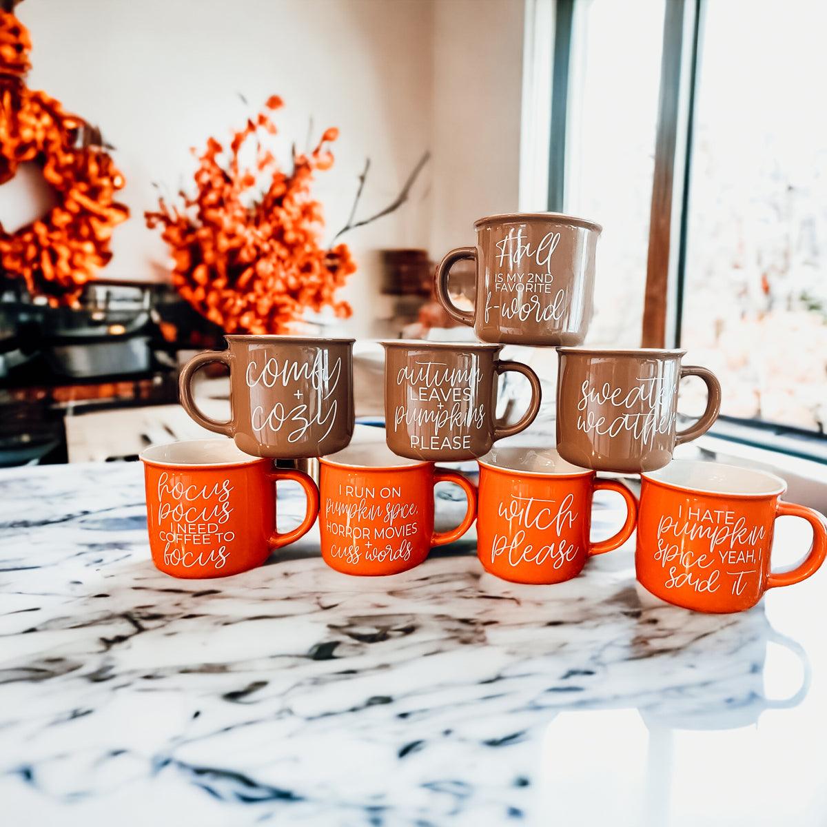 Where to buy Halloween and Fall Coffee Mugs for quick shipping?