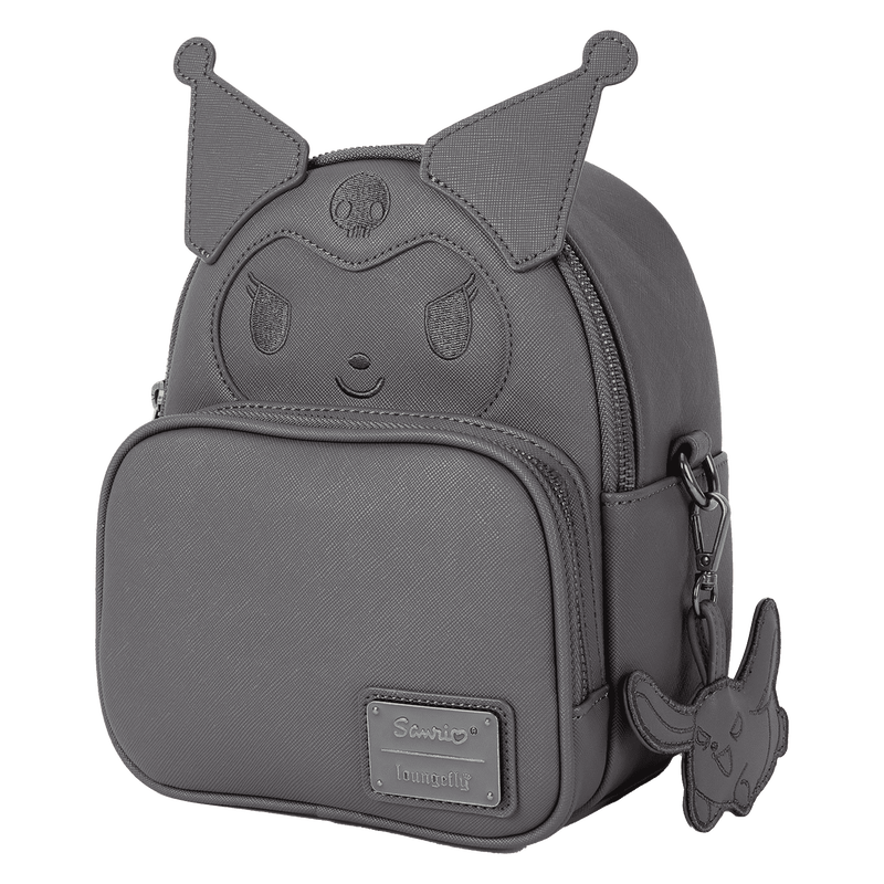 Loungefly Sanrio Kuromi Monochrome Cosplay Convertible Mini Backpack & Crossbody Bag