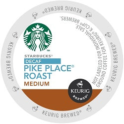 Starbucks DECAF Pikes Place