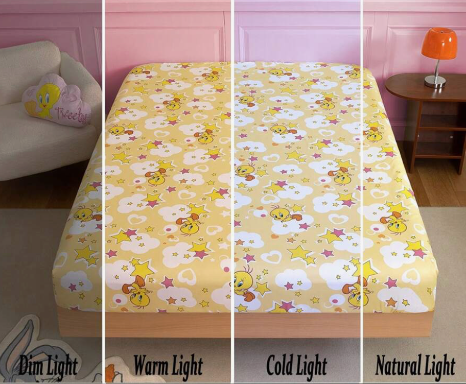 YELLOW CHICKEN NUGGET Bedding