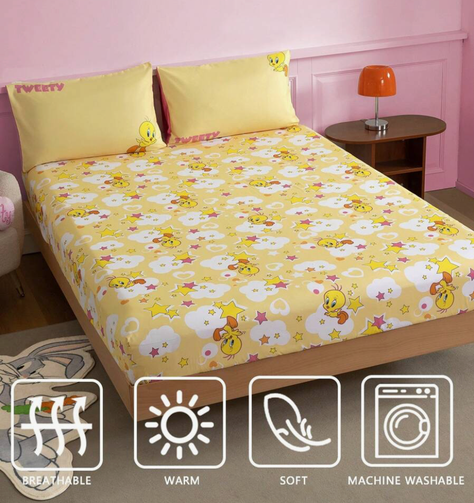 YELLOW CHICKEN NUGGET Bedding