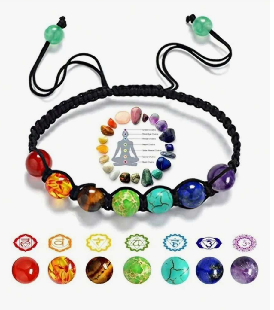 Chakra Beaded Bracelet