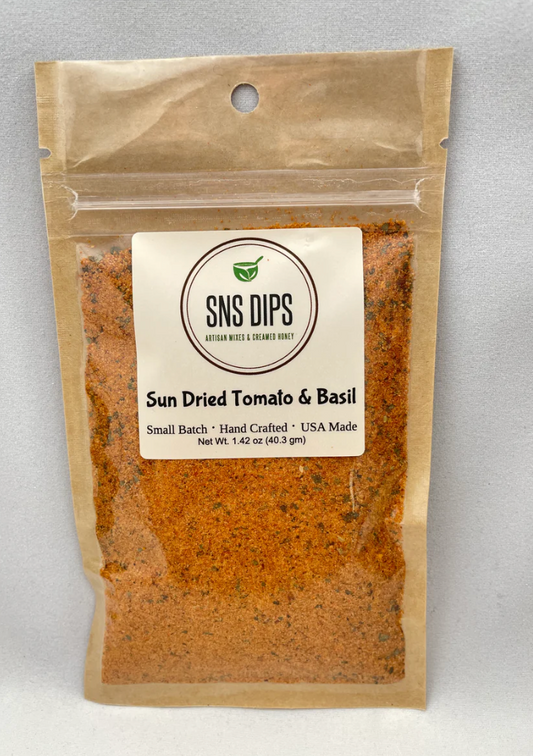 SUN DRIED TOMATO AND BASIL