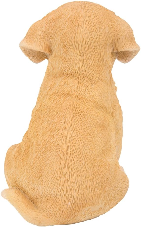 Yellow Labrador Puppy Collectible Figurine