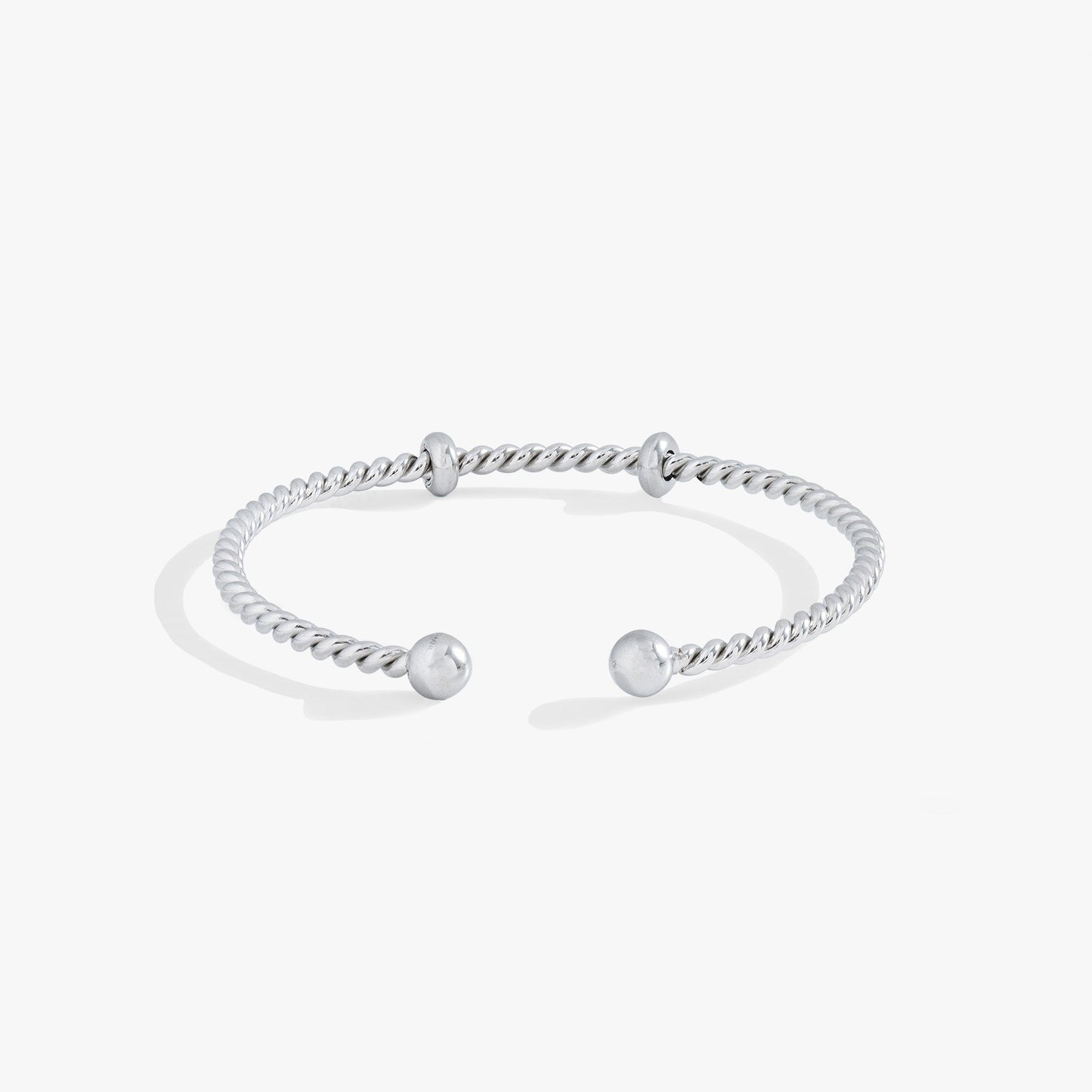 French Rope Charm Bracelet Cuff