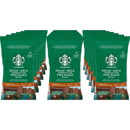 Starbucks Pikes Place DECAF 2.5oz Ground