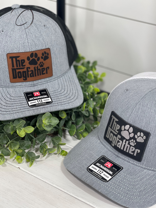 Adult The Dogfather Patch Snapback Hat