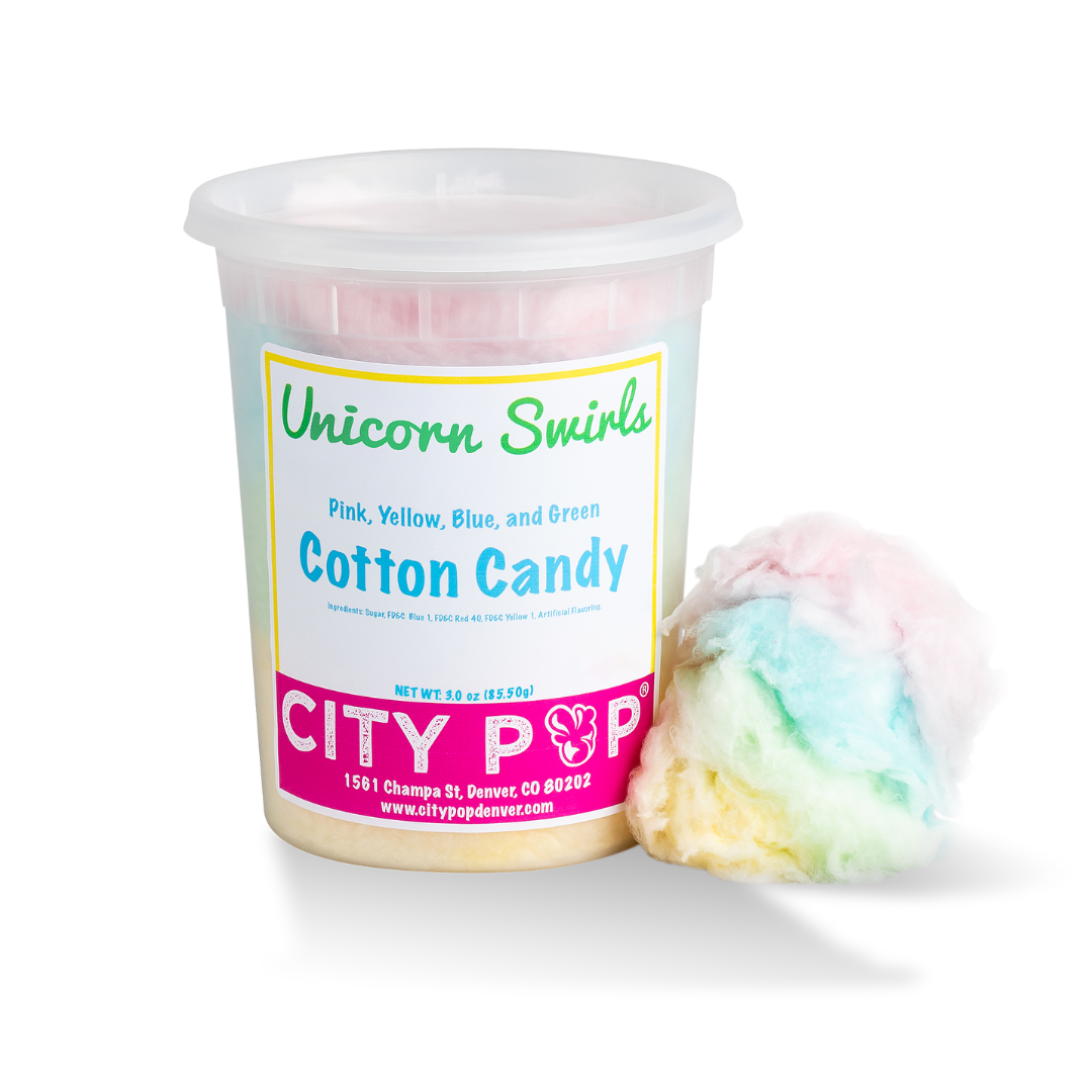 Unicorn Swirls Cotton Candy