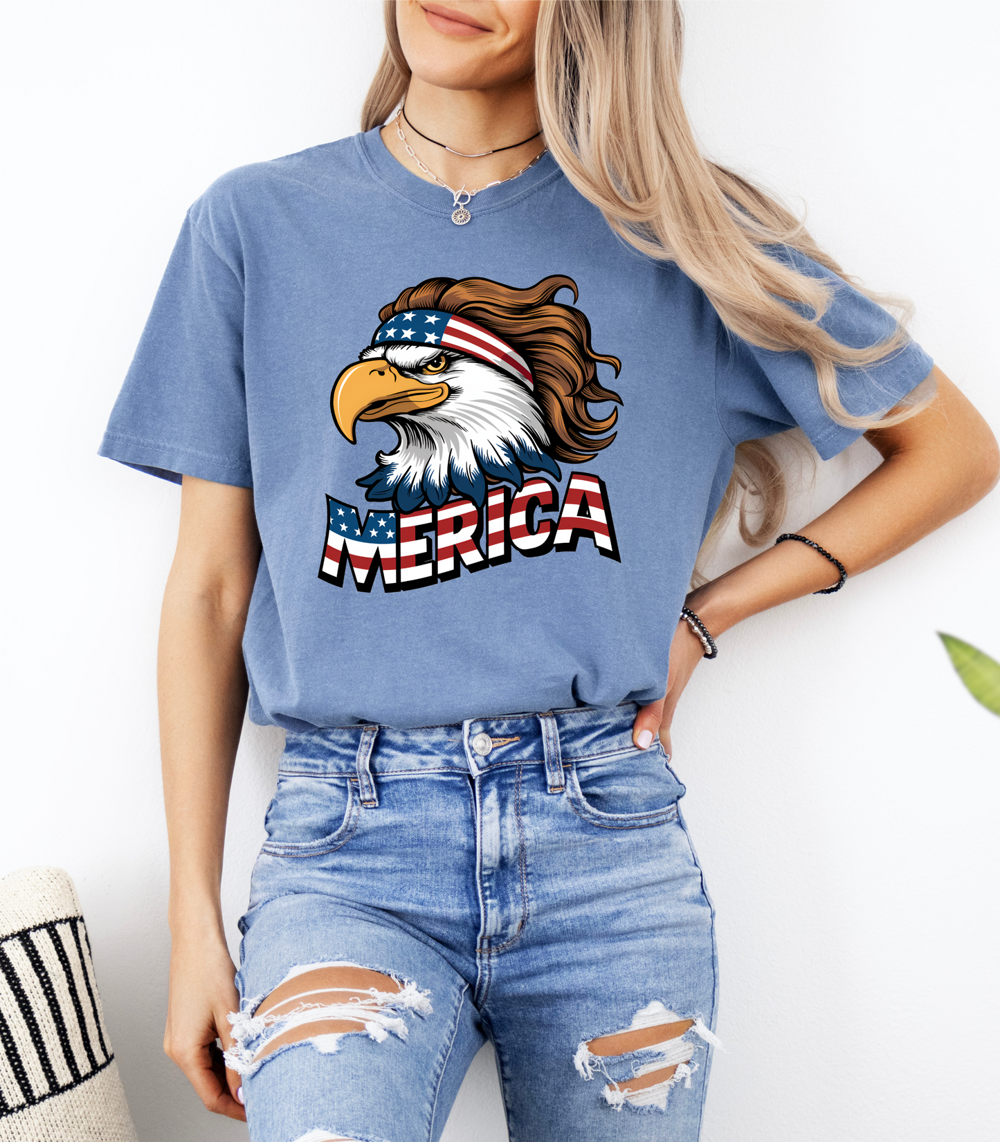 Merica' Eagle Graphic Tee