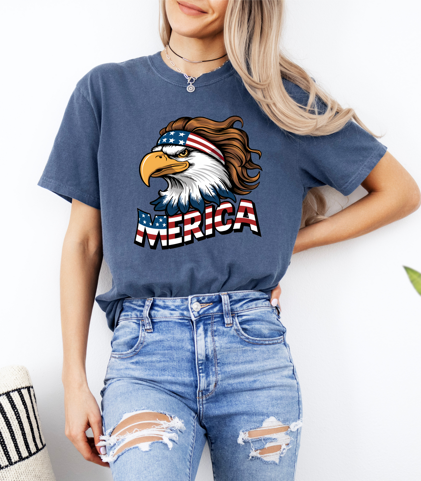 Merica' Eagle Graphic Tee