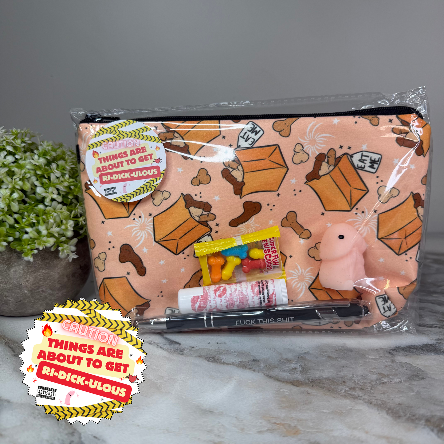 Bundled Set - Adult, Bag Of Dicks Eat Me