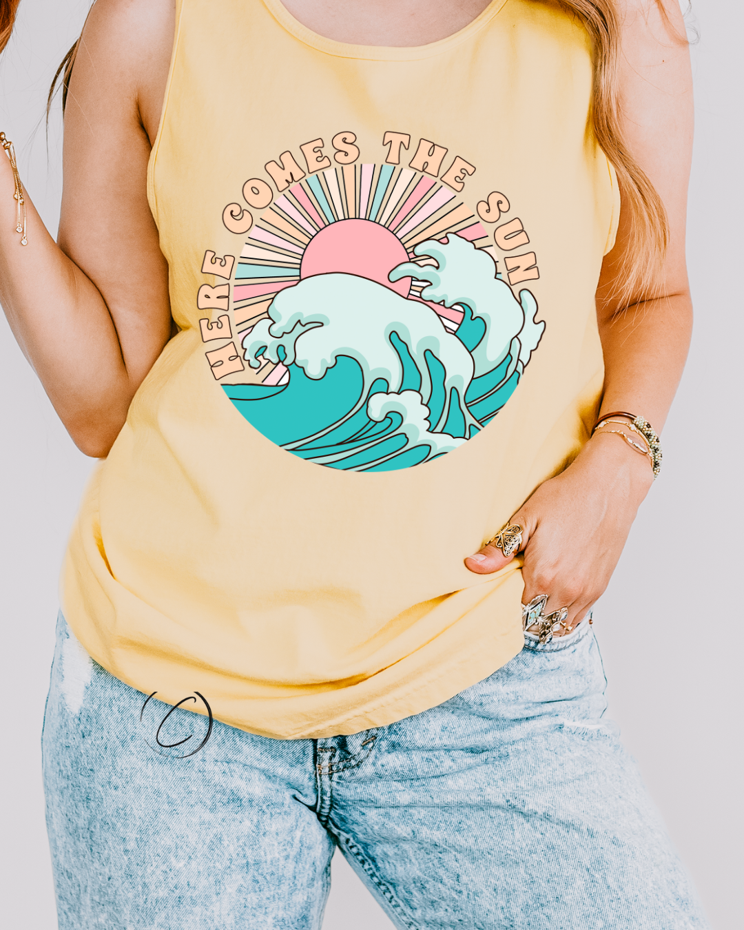 Here Comes The Sun Graphic Tank Top