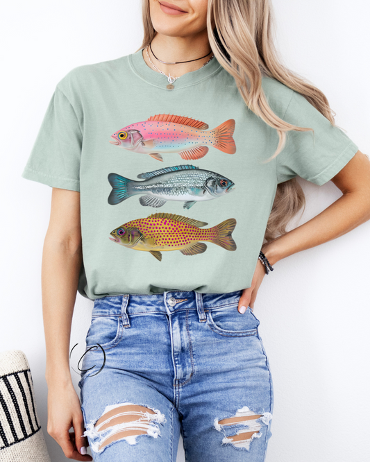 Summer Fisherman Graphic Tee