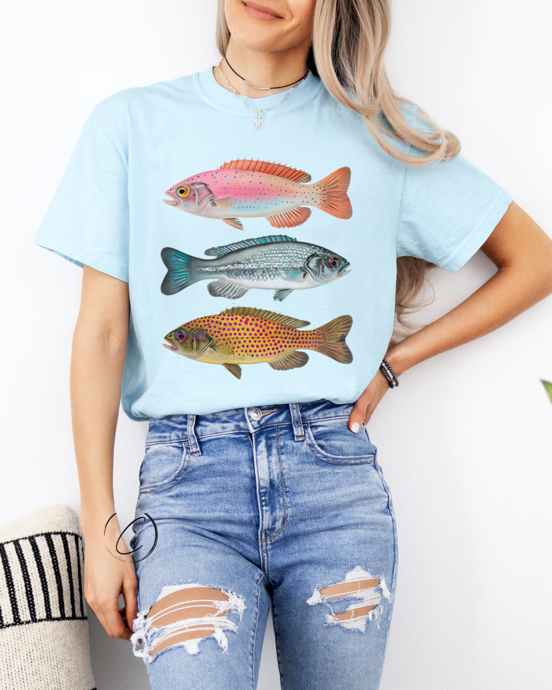 Summer Fisherman Graphic Tee
