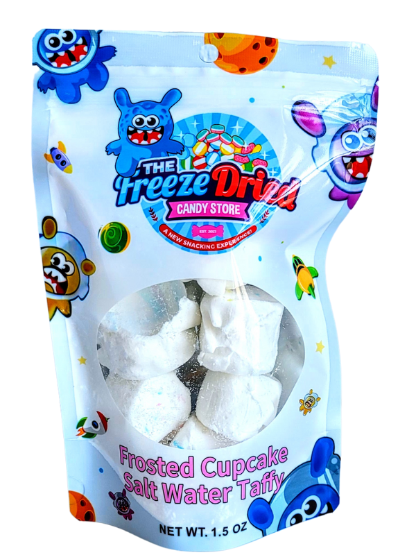 Frosted Cupcake Salt Water Taffy