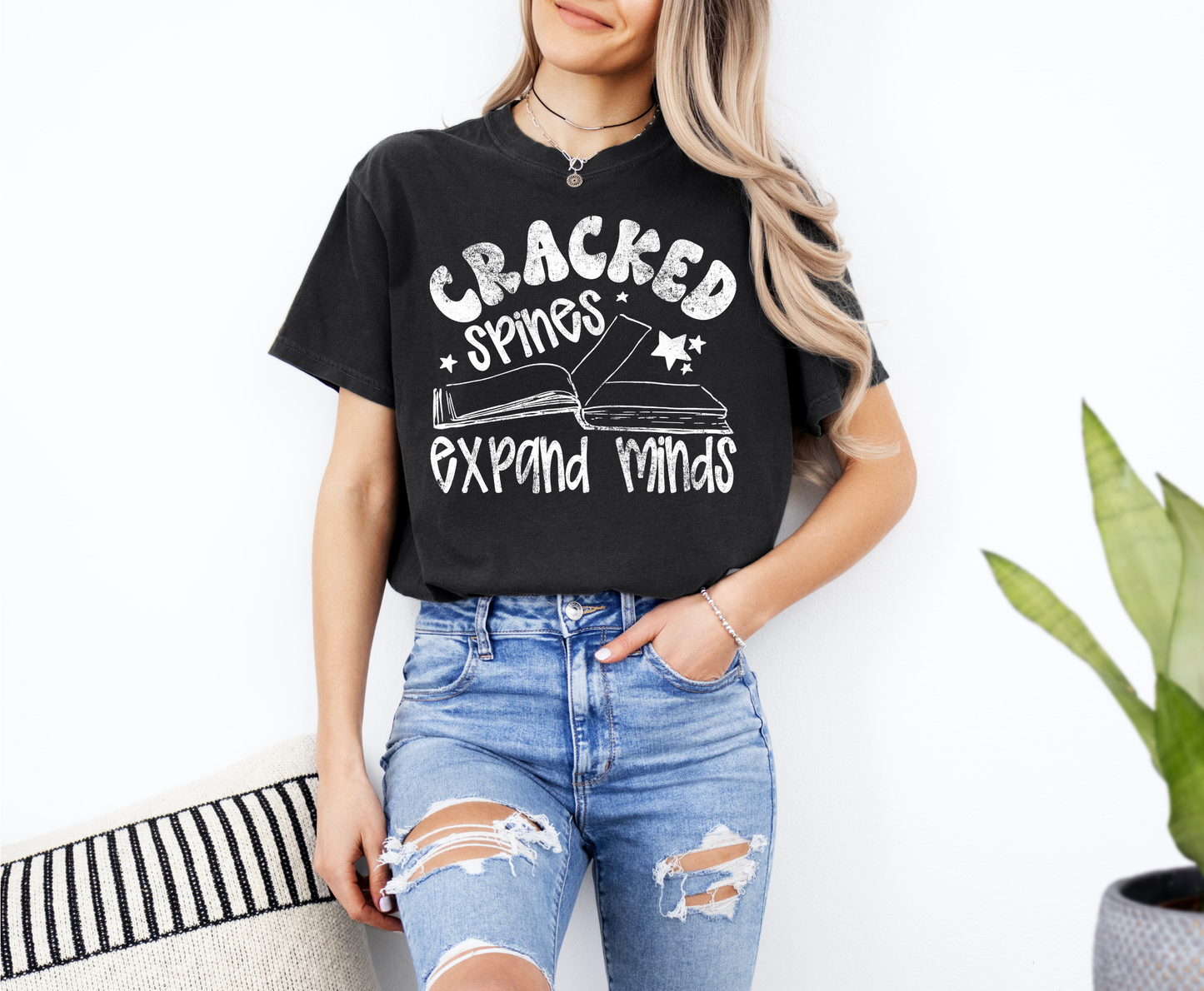 Cracked Spines Graphic Tee