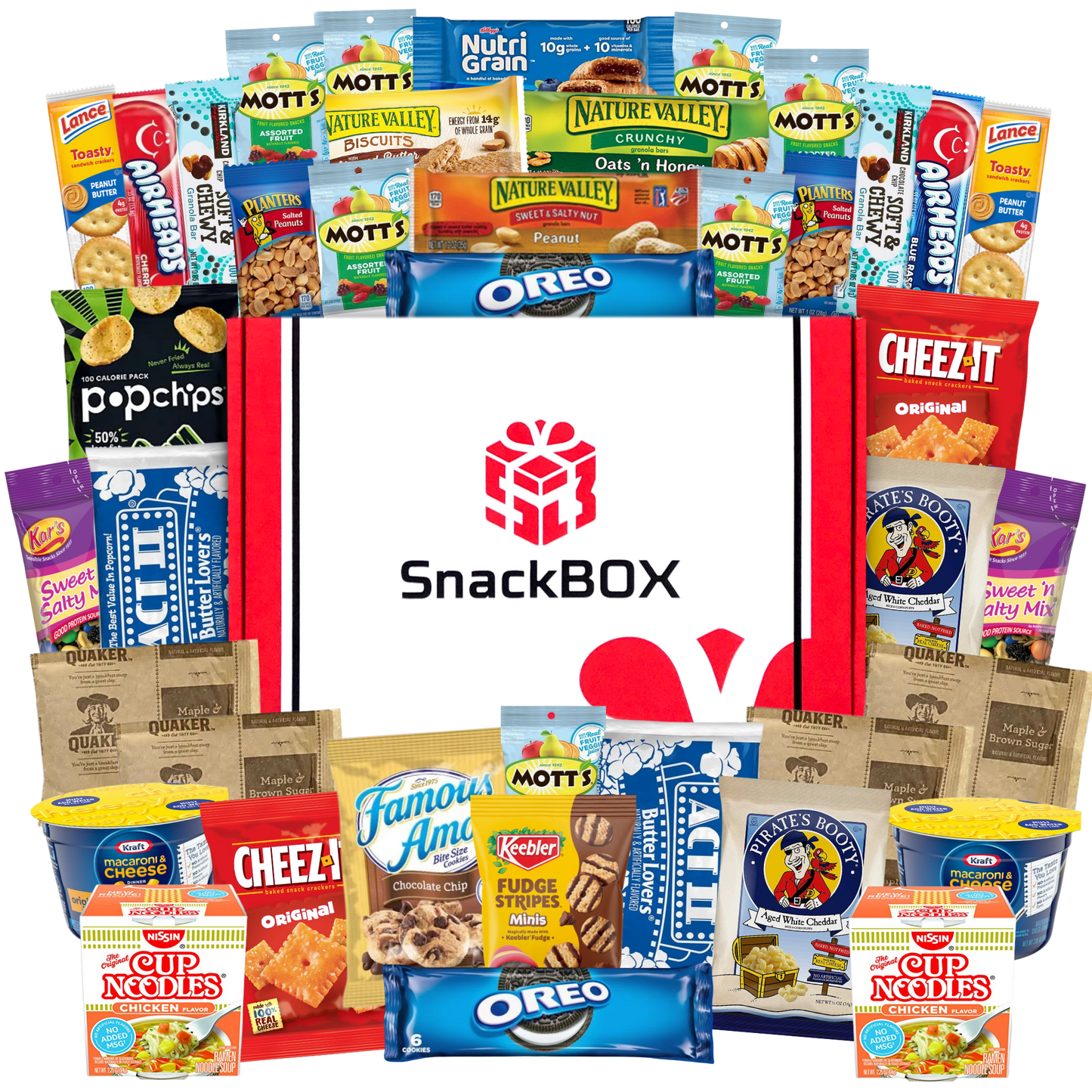 *Quick Meals* Original SnackBOX Care Package (40 Snacks)