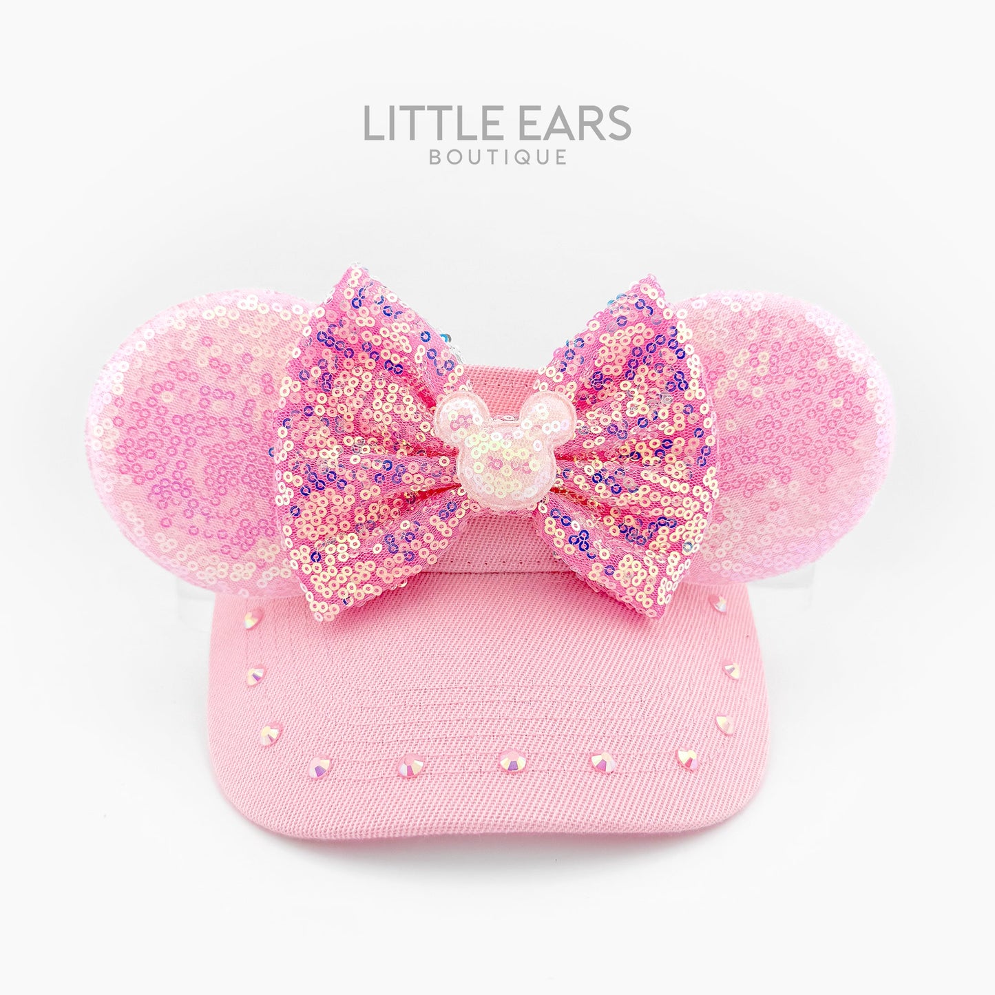 Pastel Pink Mickey Visor