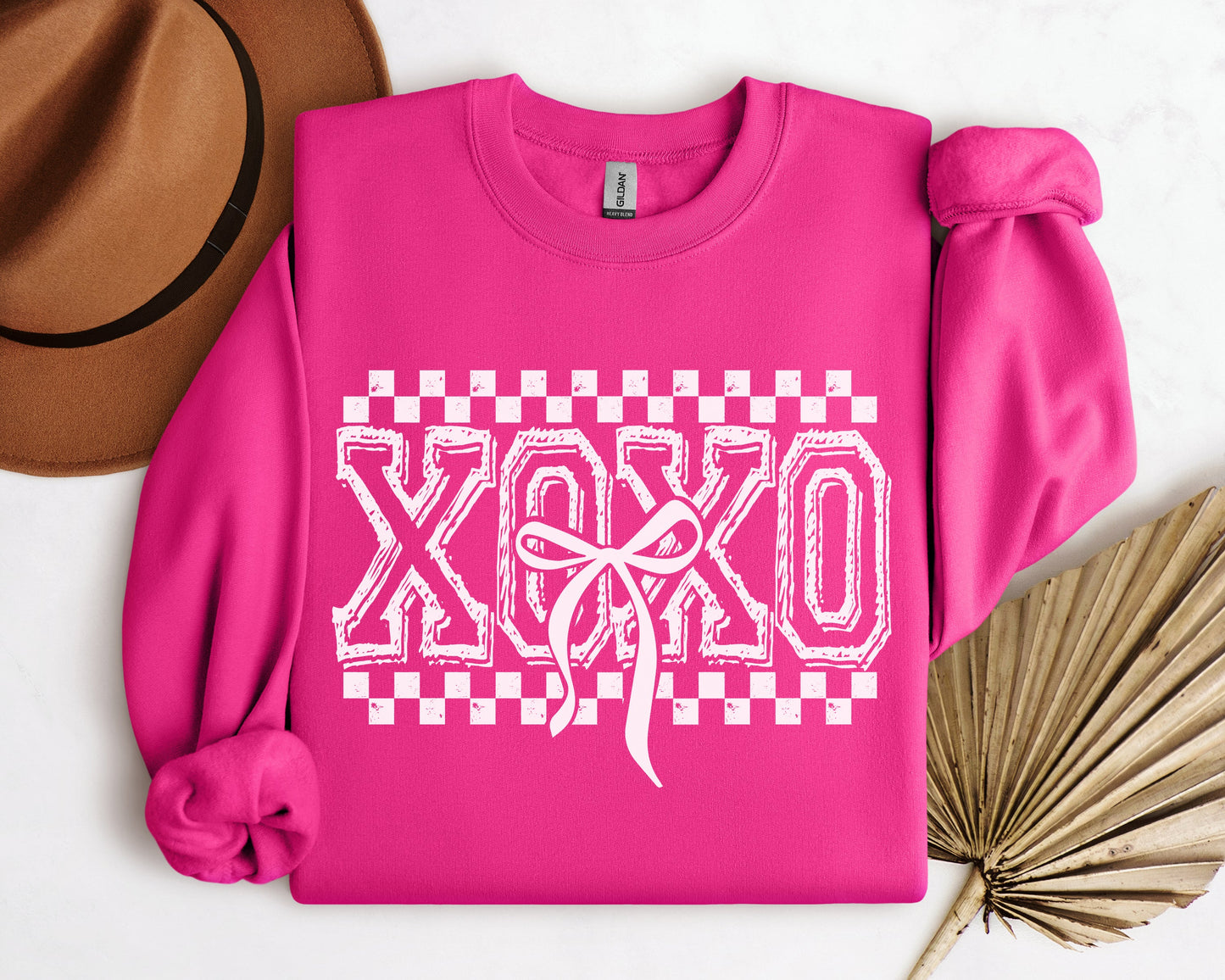 XOXO Coquette Bow Sweatshirt