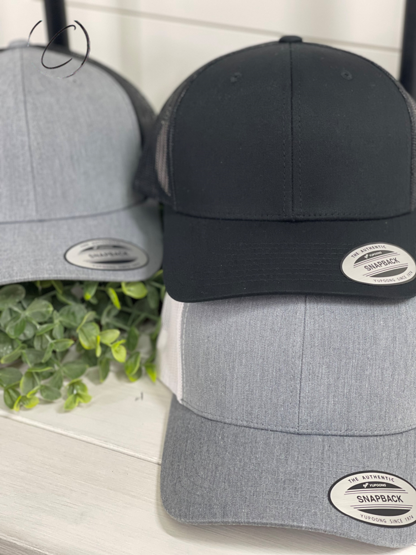 Adult Distressed We The People Patch Snapback Hat