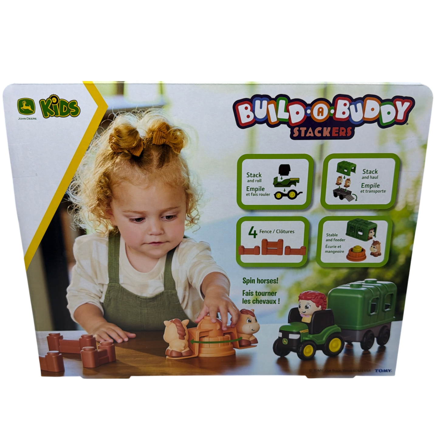 John Deere Stackers Horse Set