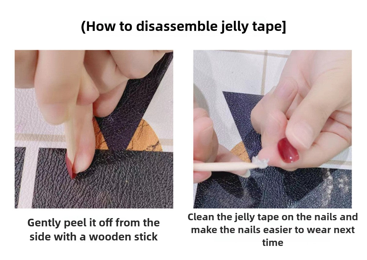 0951- Handmade press on nails fake nails removable