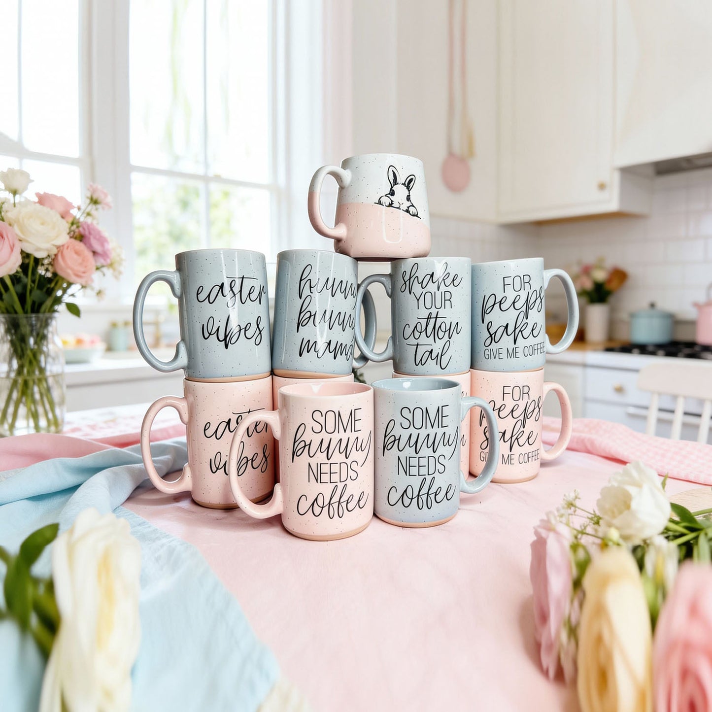 Imperfect Easter Mugs (Read Description)