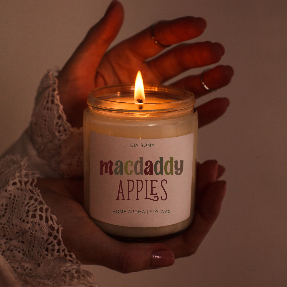Mac Apple Candle
