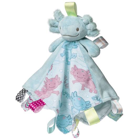 Taggies Fizzy Axoloti  Character Blanket