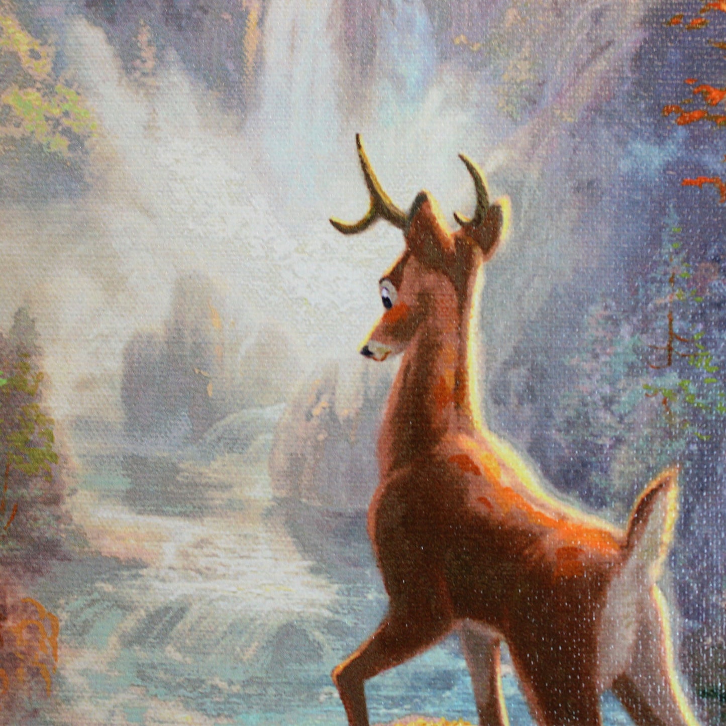 Bambi "Bambi's First Year" (Disney) Wrapped Canvas Art Print