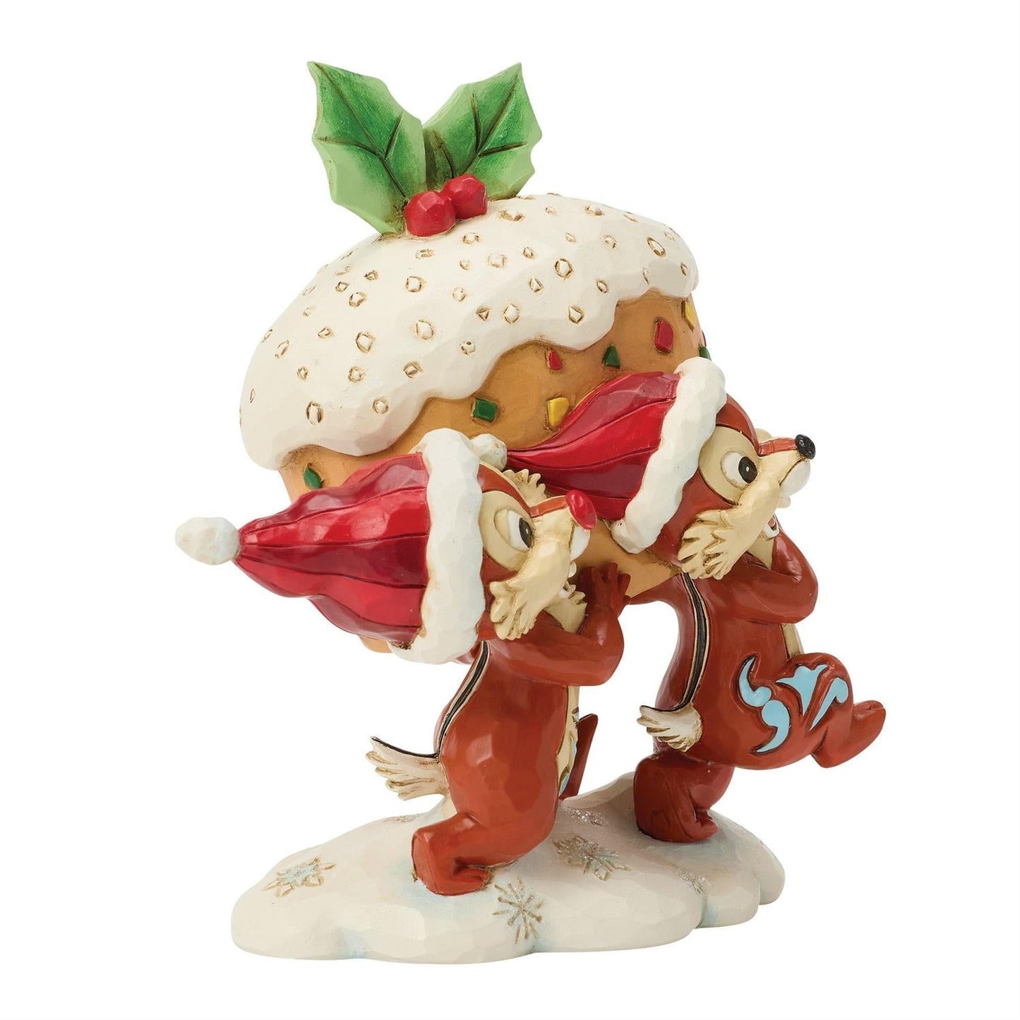 Merry Mischief - Chip & Dale Fruit Cake Figurine