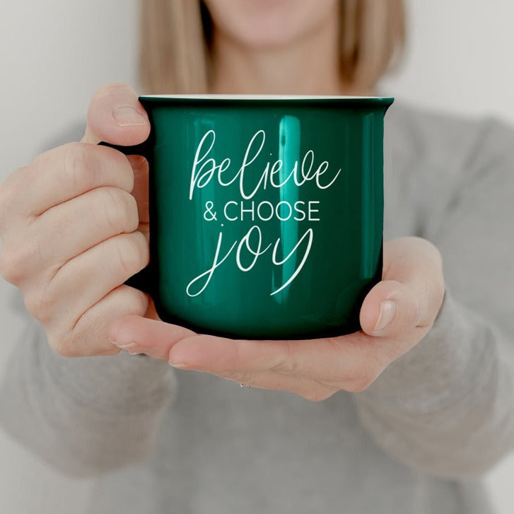 Believe & Joy Mug