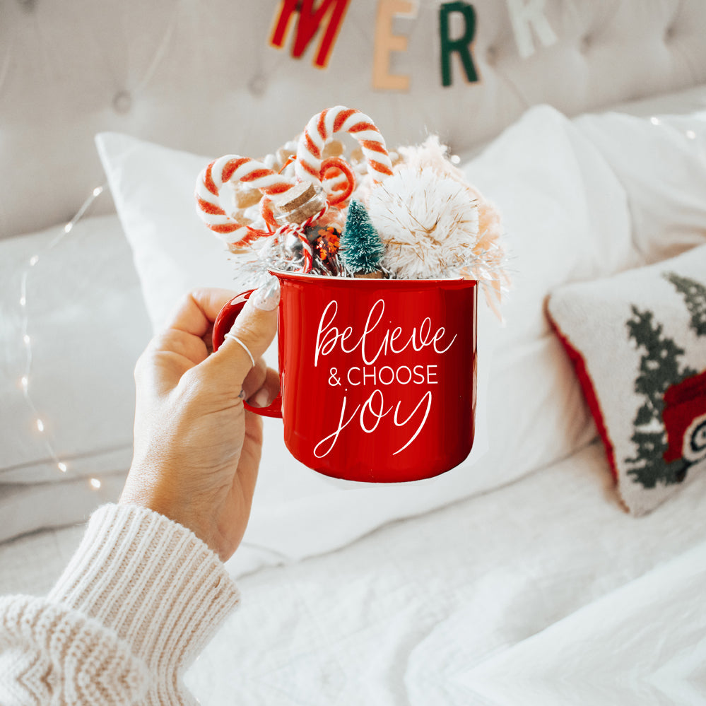 Believe & Joy Mug