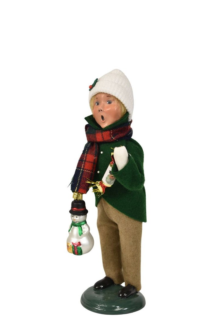 Ornament Family Boy Caroler by Byers' Choice