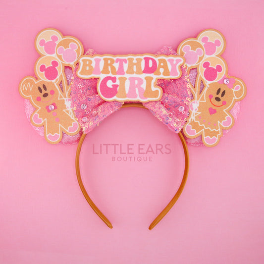 Birthday Christmas Mickey Ears