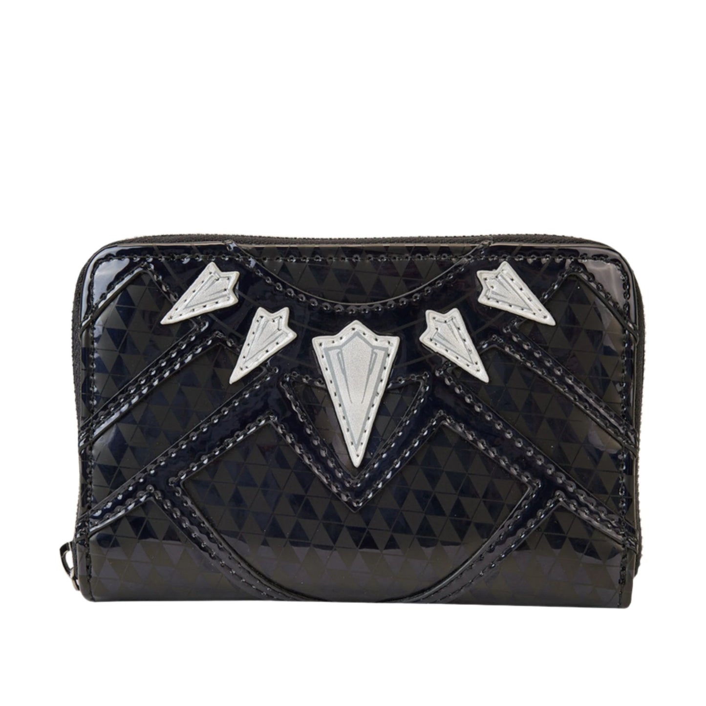 Black Panther (Marvel) Metallic Cosplay Zip-Around Wallet by Loungefly