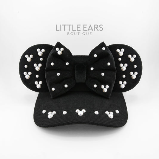 Black Pearls Mickey Visor