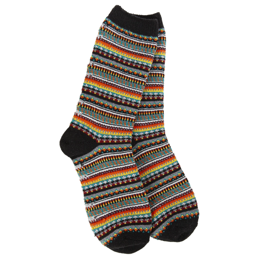 Weekend Boho Crew - Black Stripe
